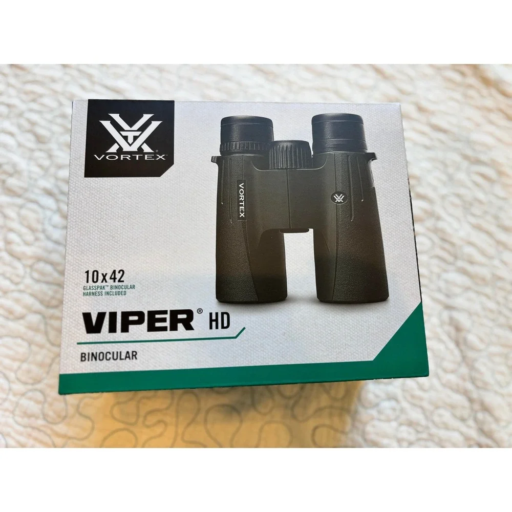 Vortex Viper HD 10x42 Binoculars with GlassPak Harness VPR-4210-HD New